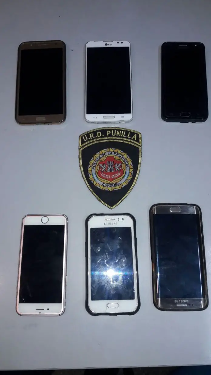 Celulares robados