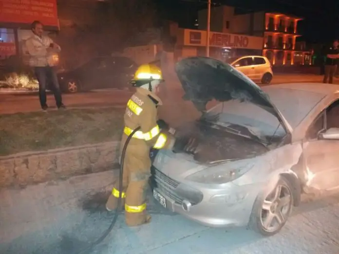 incendio auto