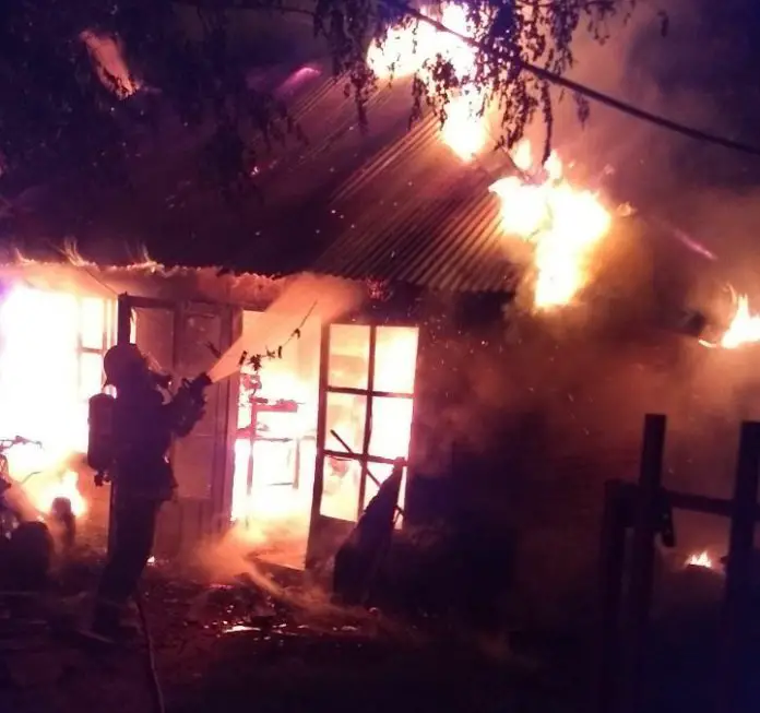 El incendio en calle Pellegrini