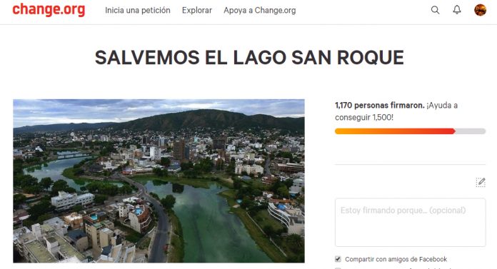 La petición en Change.org