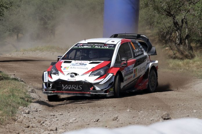 Ott Tanak aceleró a fondo en Carlos Paz