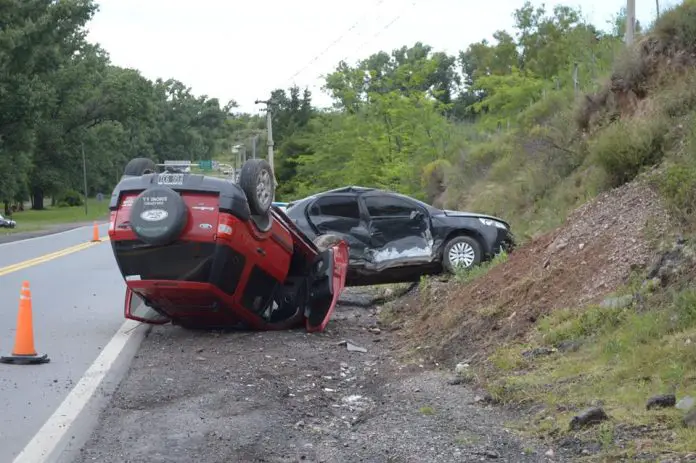 accidente en ruta 38