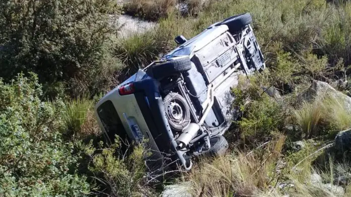 accidente altas cumbres precipicio