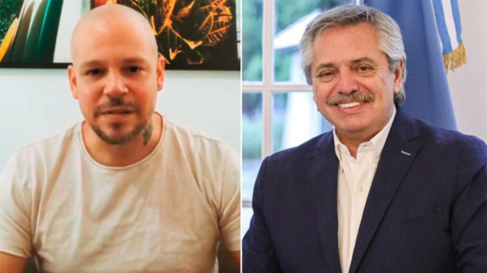 René Pérez y AlbertoFernández