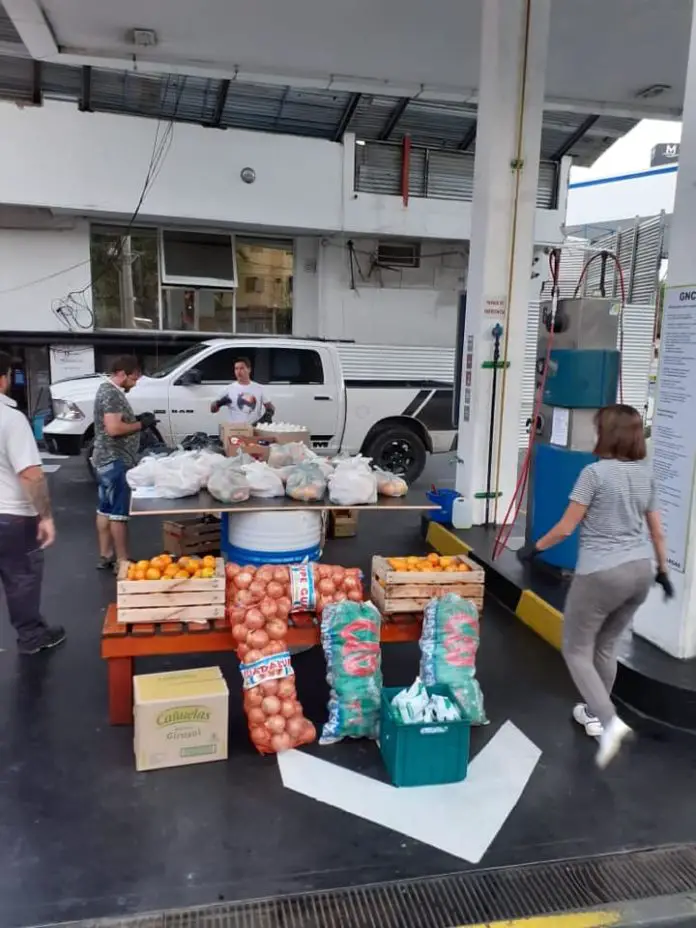 VCP Cuarentena Solidaria trabajando