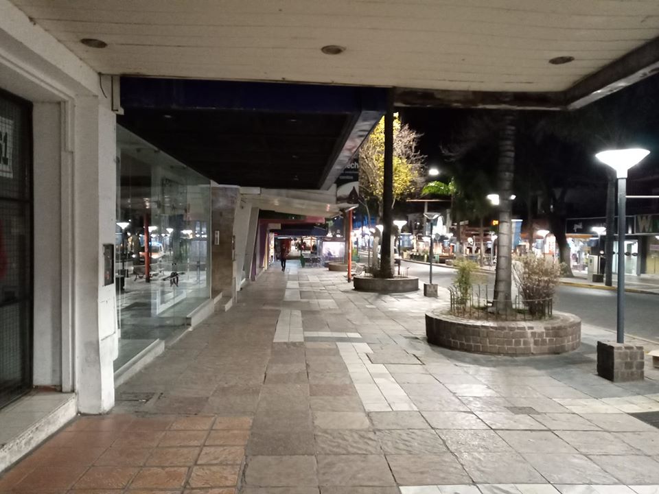 Un sábado a la noche en Carlos Paz.