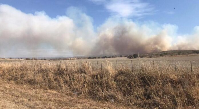 incendio San José de la Quintana