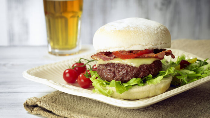 Aberdeen Angus Cheese burger