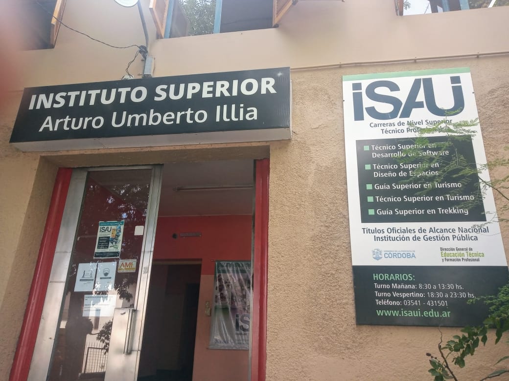 Abrazo solidario al ISAUI : Qué significa para Carlos Paz “discontinuar” la carrera de Guía de Turismo
