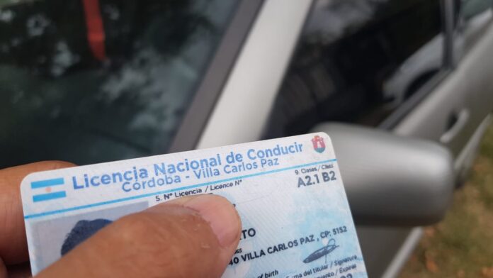 +licencia conducir
