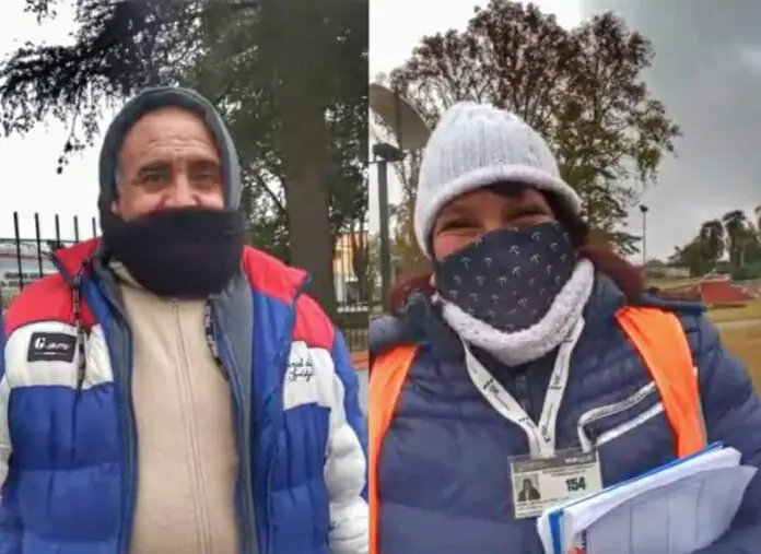 trabajadores felices