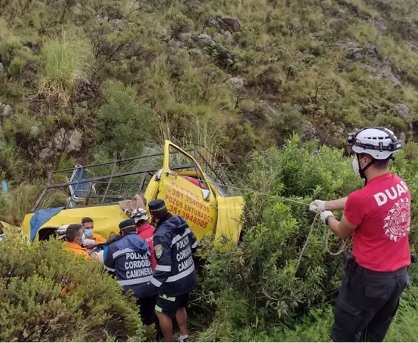 accidente en altas cumbres