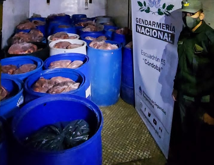 Sinsacate: Trasladaban seis toneladas de carne valuadas en 5 millones de pesos