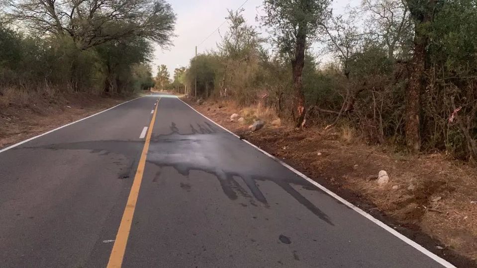 Traslasierra: Dos motociclistas perdieron la vida al chocar con un árbol