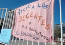 Alta adhesión en las escuelas de Carlos Paz al paro docente por 48 hs