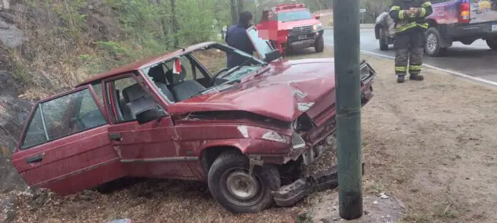 choque ingreso a cuesta blanca