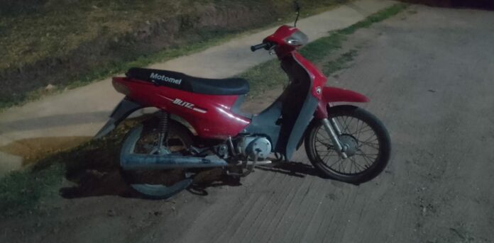 moto robada en sta cruz del lago