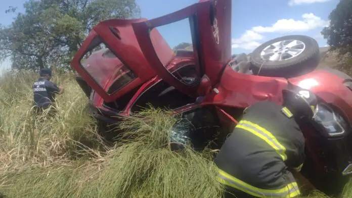 oroch volcada en altas cumbres