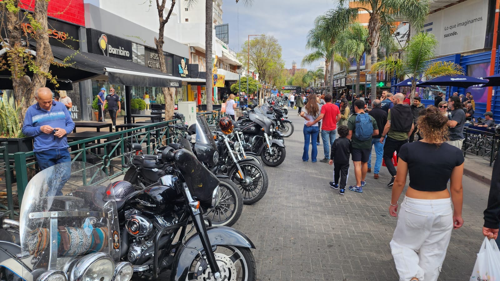 ¡Ya llegaron! Invasión de motos Harley Davidson en Carlos Paz