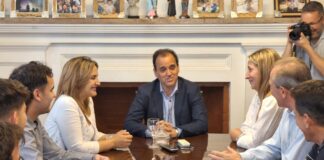 Antes de asumir, Prunotto recorre el territorio en el sur provincial