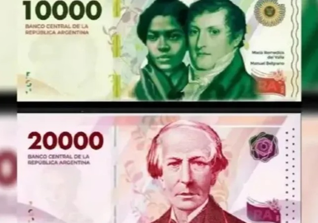 Billetes de 10 y 20 mil pesos: ¿Cuándo entran en circulación?