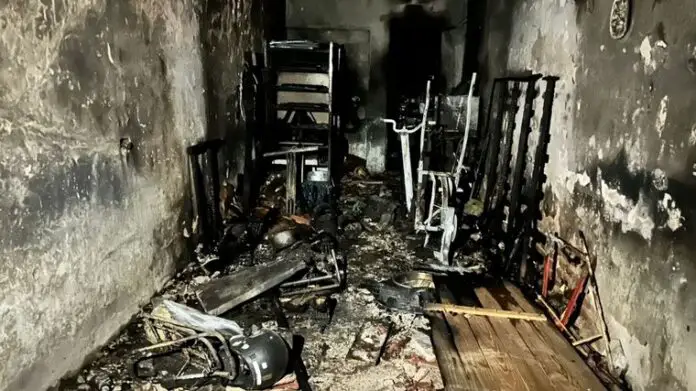 Incendio en una panadería en Córdoba