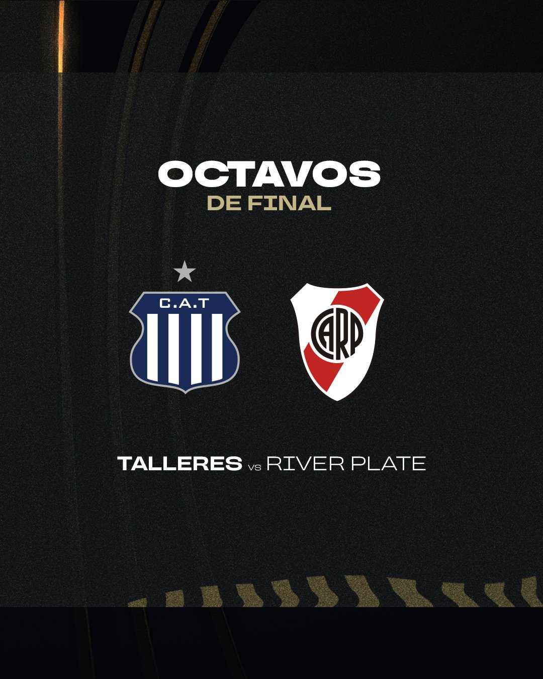 Talleres choca con River en los octavos de Libertadores