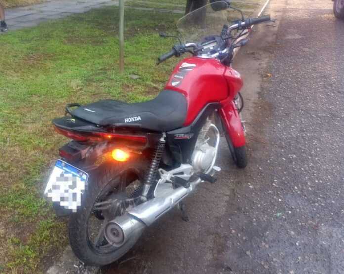 moto robada en Carlos Paz