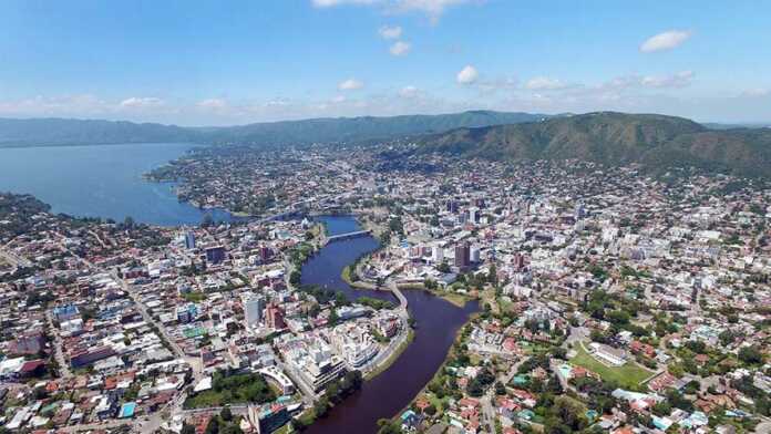 villa carlos paz drone