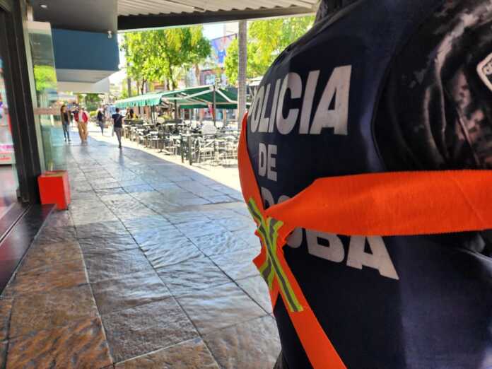 policia en el centro