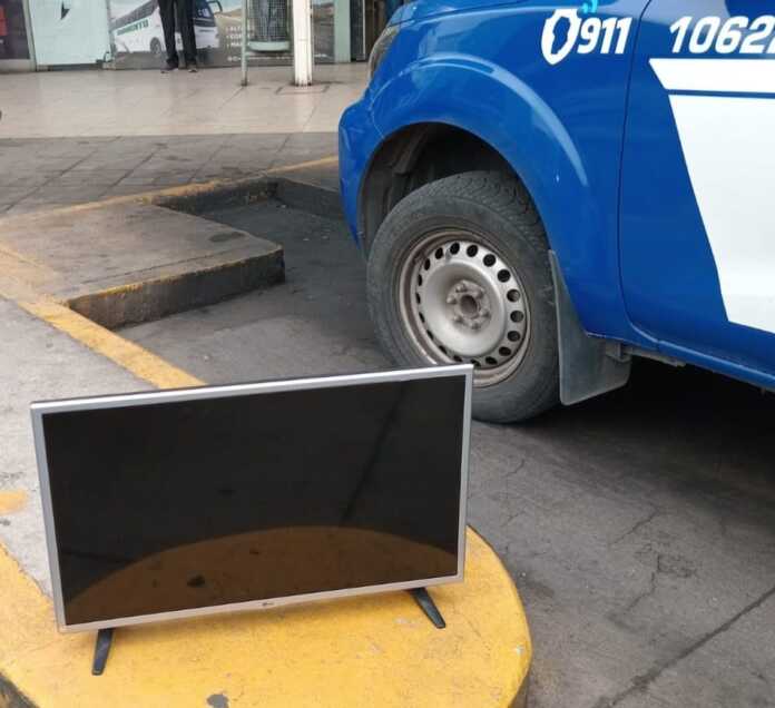 robo de un televisor en carlos paz