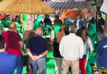 El Frente Cívico celebró el triunfo de La Libertad Avanza en Carlos Paz