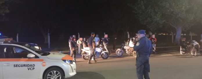 control en rodada de autos