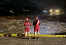 Creciente de tres metros en Cuesta Blanca y apertura de válvulas en el San Roque: piden precaución