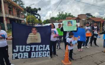 Le dieron domiciliaria al policia imputado por la muerte de Diego Pérez: la indignación de la familia