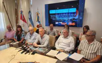 Tras el aval del Enargas, Avilés anunció el reinicio de obras en Carlos Paz