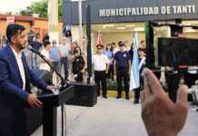 Tanti tiene un nuevo edificio municipal y el pueblo lo inauguró en una emotiva ceremonia