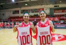 100 para la “10”: Brisa Pérez cumplió un centenar de partidos en Instituto