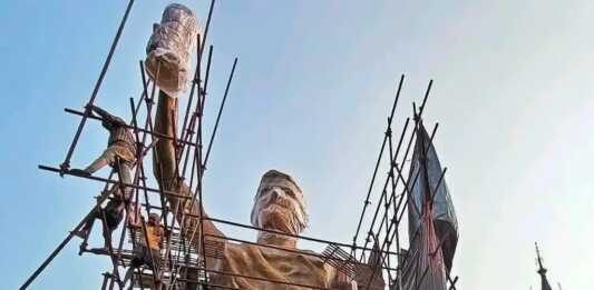 Messi llega a India con una estatua gigante y su “GOAT Tour” que entusiasma al mundo