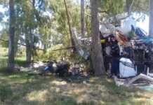 Camionero alcoholizado despistó en Ruta 7 y fue hospitalizado