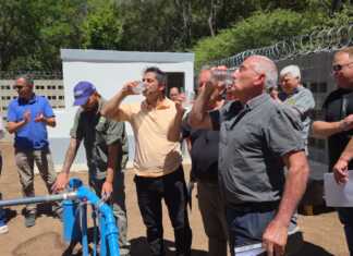 Valle Hermoso sumó una nueva fuente de agua subterránea a la red