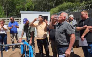 Valle Hermoso sumó una nueva fuente de agua subterránea a la red