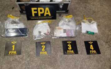 Vendía drogas en una plaza de Cosquín y lo detuvo la FPA