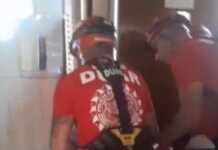 Dos mujeres fueron rescatadas tras la caída de un ascensor desde un noveno piso en Nueva Córdoba