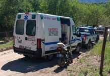 Un motociclista resultó herido tras chocar con una camioneta en Bialet Massé