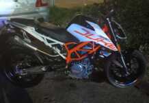 Motociclista sufrió la amputación de un pie tras una caída en Ampliación Residencial América