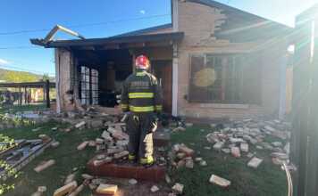 Explosión en una vivienda de Villa Carlos Paz dejó un hombre herido
