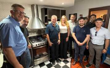 Malagueño: Un avance histórico para el barrio Primero de Mayo: llegó el gas natural