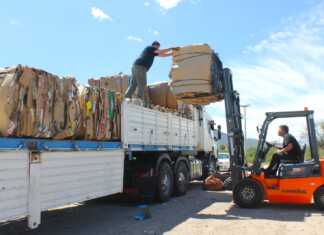 Capilla del Monte lógró vender 16 mil kilos de cartón recuperado gracias al programa GIRSU