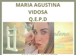 Trágico choque: Despiden a Agustina Vidosa en una sala velatoria de Carlos Paz